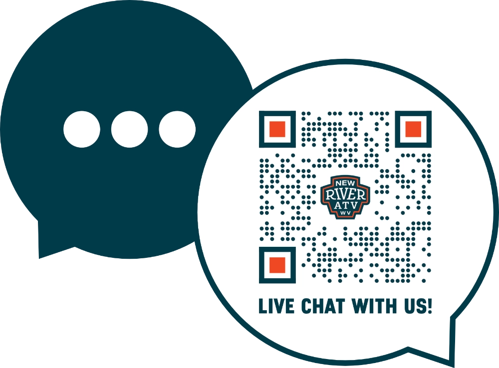 Live chat qr code bubble