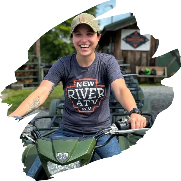 Anna Guide and Guest Service at New River ATV